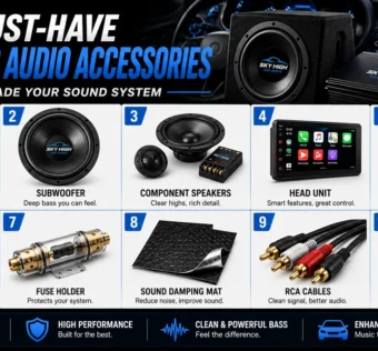 10 Must-Have Car Audio Accessories to Upgrade Your Sound System