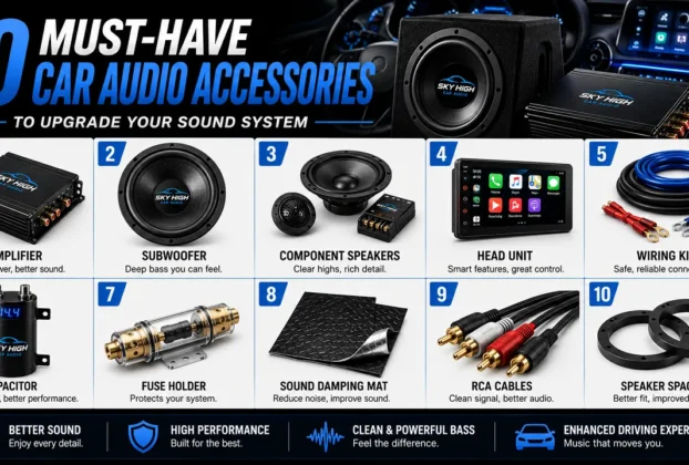 10 Must-Have Car Audio Accessories to Upgrade Your Sound System