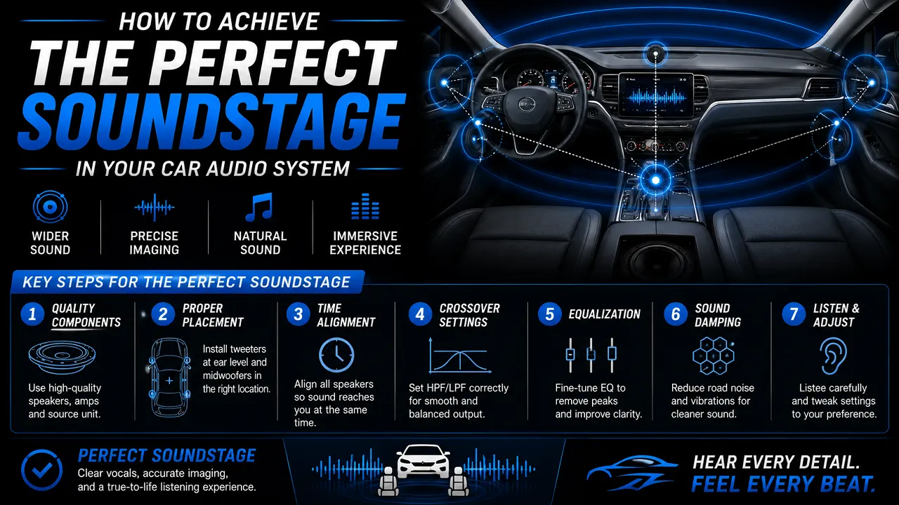 How to Achieve the Perfect Soundstage in Your Car Audio System