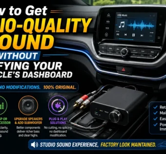 How to Get Studio-Quality Sound Without Modifying Your New Vehicle's Dashboard