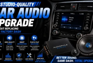 Studio-Quality Car Audio Upgrade Without Replacing Your Factory Dash