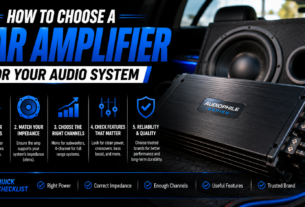How to Choose a Car Amplifier for Your Audio System